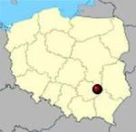 Островец-Свентокшиски на карте Польши