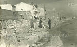 Октябрь 1950 года. Набережная Евпатории. Вид до восстановления в районе ТРЕХГОРКИ