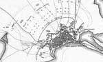 Карта Евпатории 1855 г.