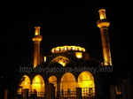 Ночной вид на мечеть Джума-Джами