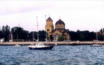 Общий вид Свято-Ильинской церкви с моря